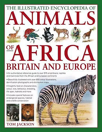 Illustrated Encyclopedia of Animals of Africa, Britain and Europe cover