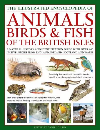 The Animals, Birds & Fish of the British Isles, Illustrated Guide to cover