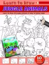 Learn to Draw Jungle Animals cover