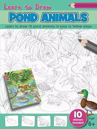 Learn to Draw Pond Animals cover