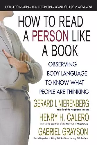 How to Read a Person Like a Book cover