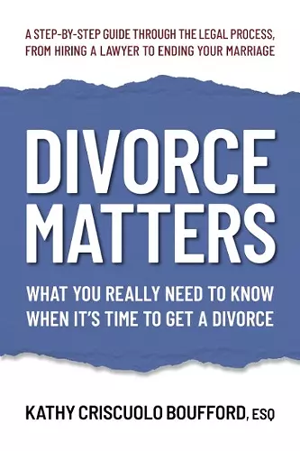 Divorce Matters cover