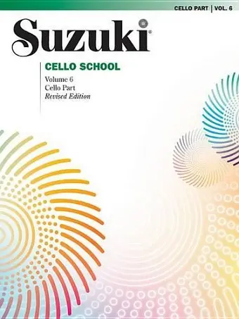 Suzuki Cello School 6 cover