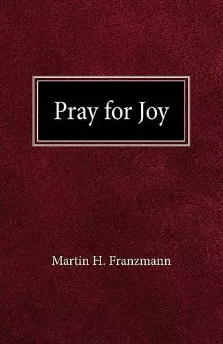 Pray For Joy cover