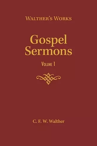 Gospel Sermons - Volume 1 cover