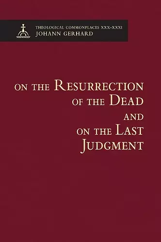 On the Resurrection of the Dead and on the Last Judgement cover