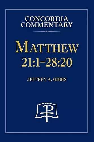 Matthew 21 cover