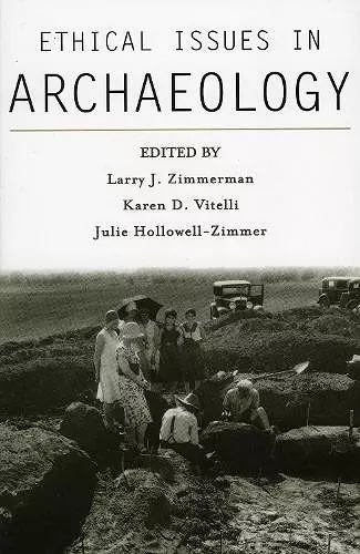 Ethical Issues in Archaeology cover