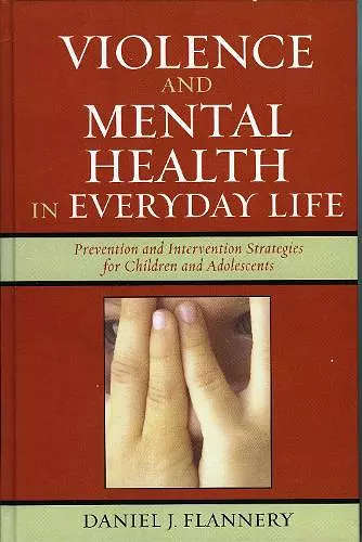 Violence and Mental Health in Everyday Life cover