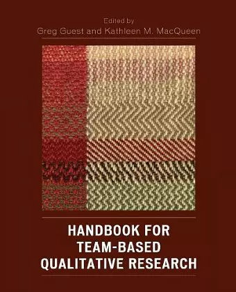 Handbook for Team-Based Qualitative Research cover