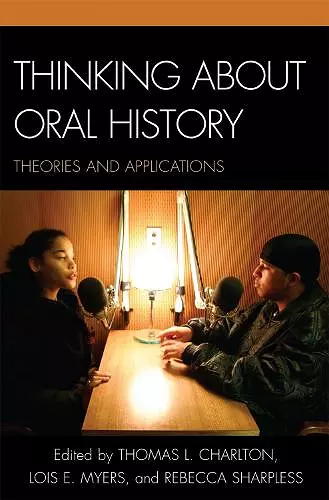 Thinking about Oral History cover