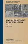 Jewish Responses to Persecution cover