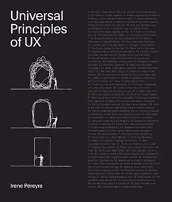 Universal Principles of UX cover