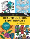 Color Beautiful Birds and Butterflies cover