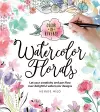 Color in Reverse: Watercolor Florals cover