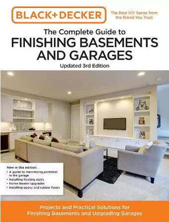 Black and Decker The Complete Guide to Finishing Basements and Garages 3rd Edition cover