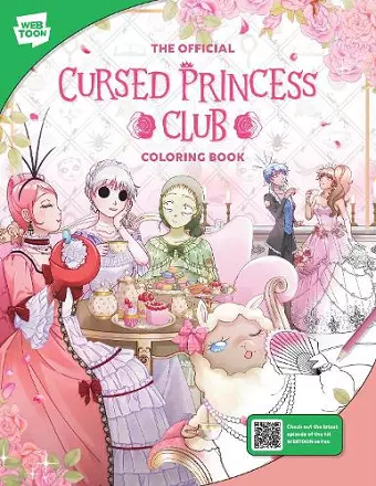 The Official Cursed Princess Club Coloring Book cover