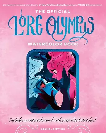 The Official Lore Olympus Watercolor Book cover