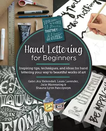 Hand Lettering for Beginners cover