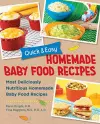 Quick and Easy Homemade Baby Food Recipes cover