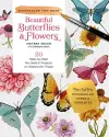 Beautiful Butterflies and Flowers cover