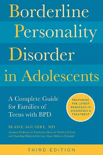 Borderline Personality Disorder in Adolescents, 3rd Edition cover
