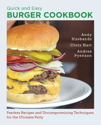 Quick and Easy Burger Cookbook cover