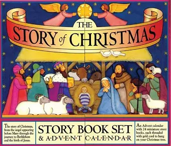 The Story of Christmas Story Book Set and Advent Calendar cover