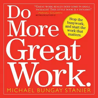 Do More Great Work cover