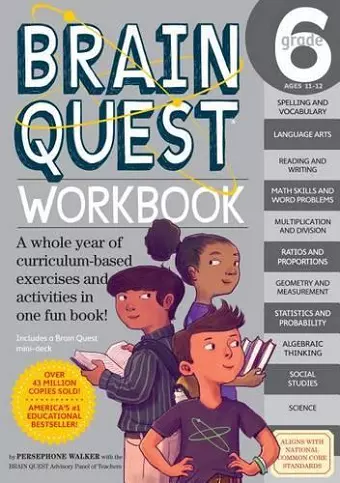 Brain Quest Workbook Grade 6 cover