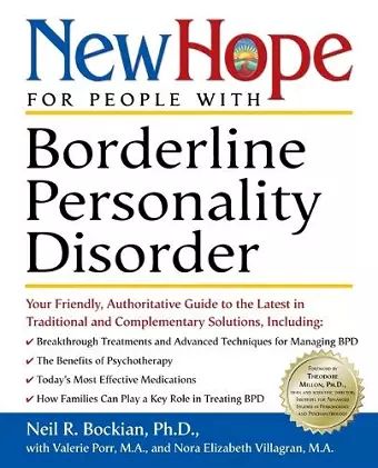 New Hope for People with Borderline Personality Disorder cover