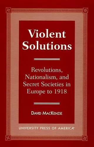 Violent Solutions cover