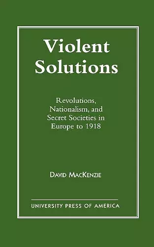 Violent Solutions cover