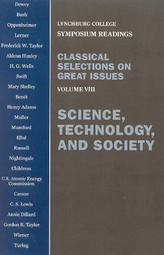 Science, Technology, and Society cover