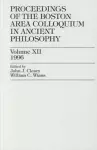 Proceedings of the Boston Area Colloquium in Ancient Philosophy cover