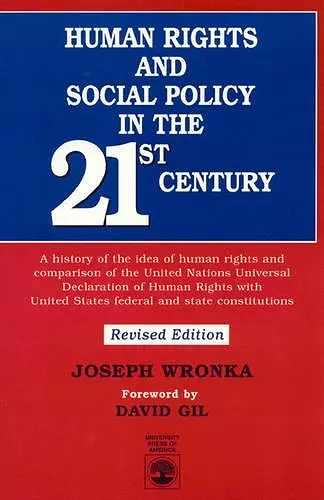 Human Rights and Social Policy in the 21st Century cover