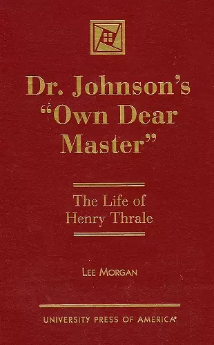 Dr. Johnson's 'Own Dear Master' cover