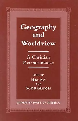 Geography and Worldview cover