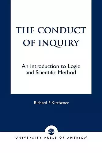 The Conduct of Inquiry cover