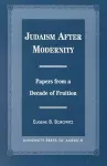 Judaism After Modernity cover