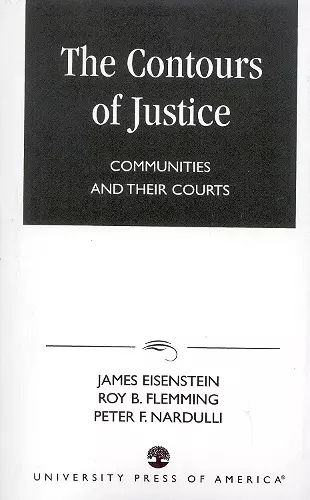 The Contours of Justice cover