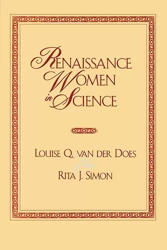 Renaissance Women in Science cover