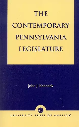 The Contemporary Pennsylvania Legislature cover