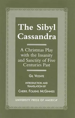 The Sibyl Cassandra cover