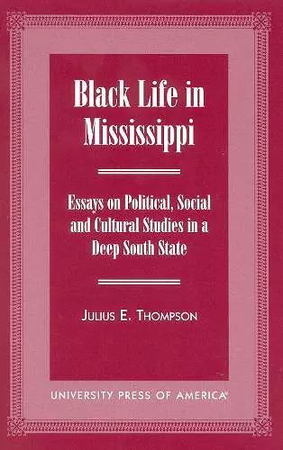 Black Life in Mississippi cover