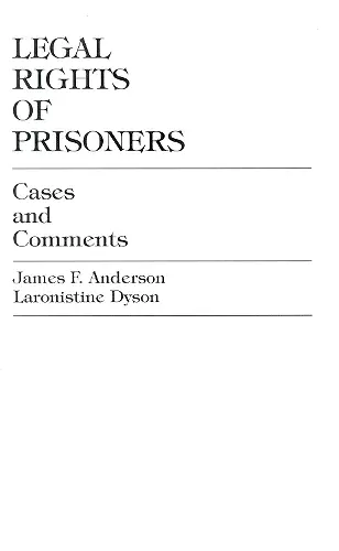 Legal Rights of Prisoners cover