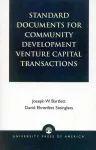 Standard Documents for Community Development Venture Capital Transactions cover