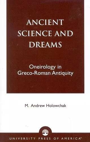 Ancient Science and Dreams cover