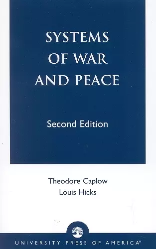 Systems of War and Peace cover