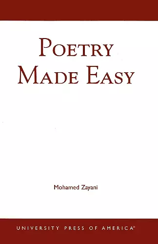 Poetry Made Easy cover